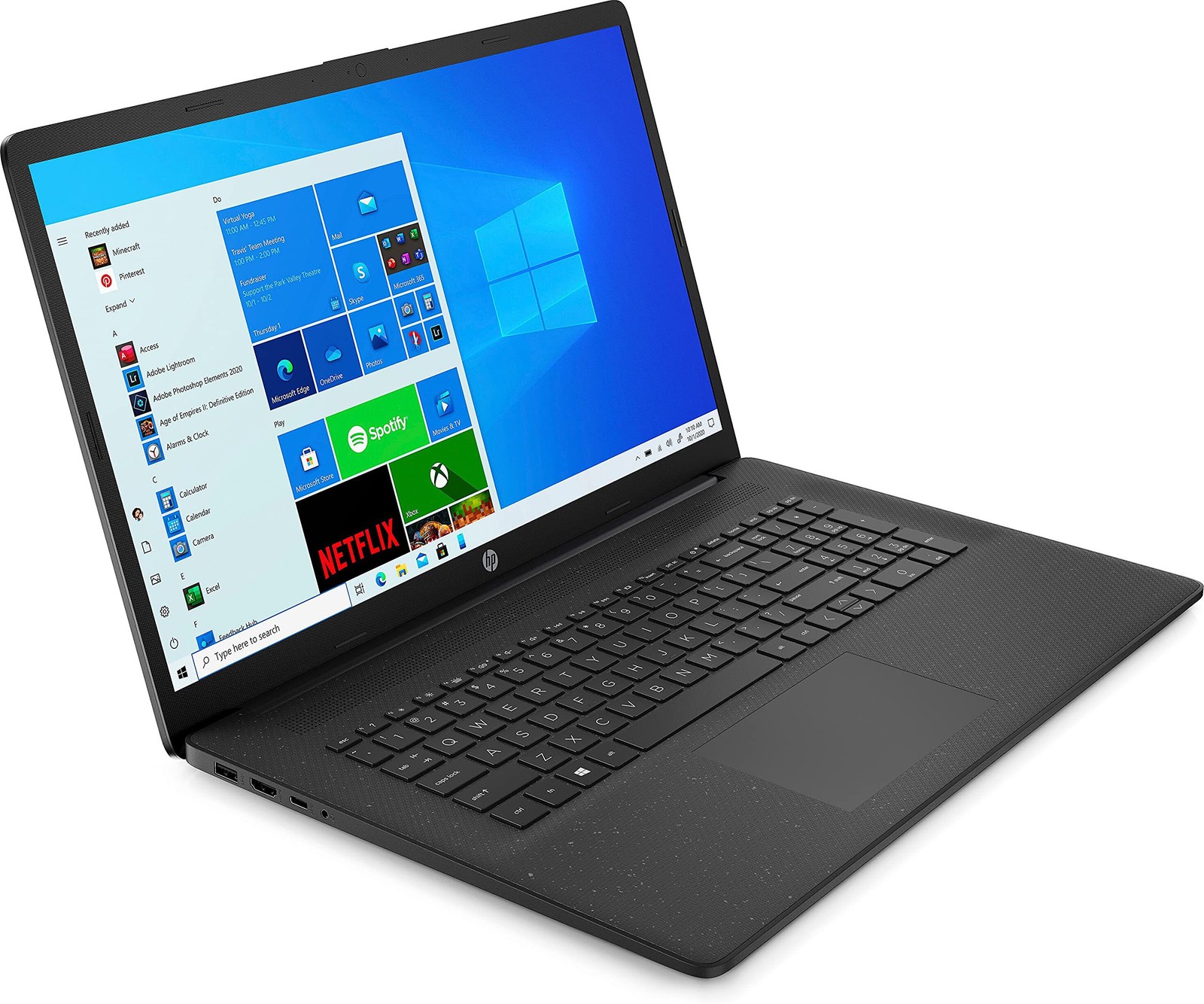 HP 17z Laptop, 17.3″ FHD – AMD Athlon 3150U, 32GB RAM, 1TB PCIe SSD Win 10 H