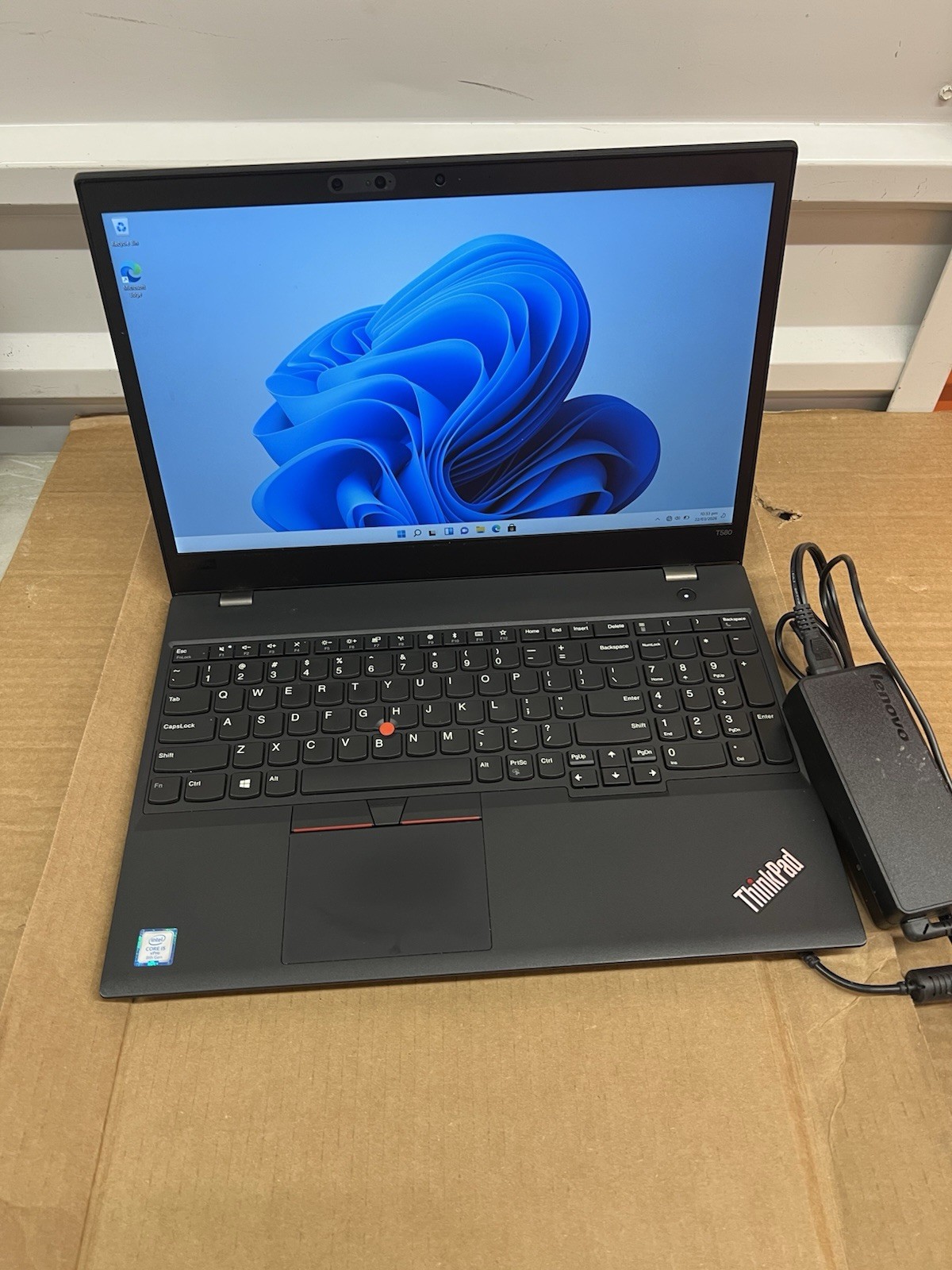 Lenovo ThinkPad T580 15.6” i5 8350u 16GB RAM 512GB SSD Win 11 Pro