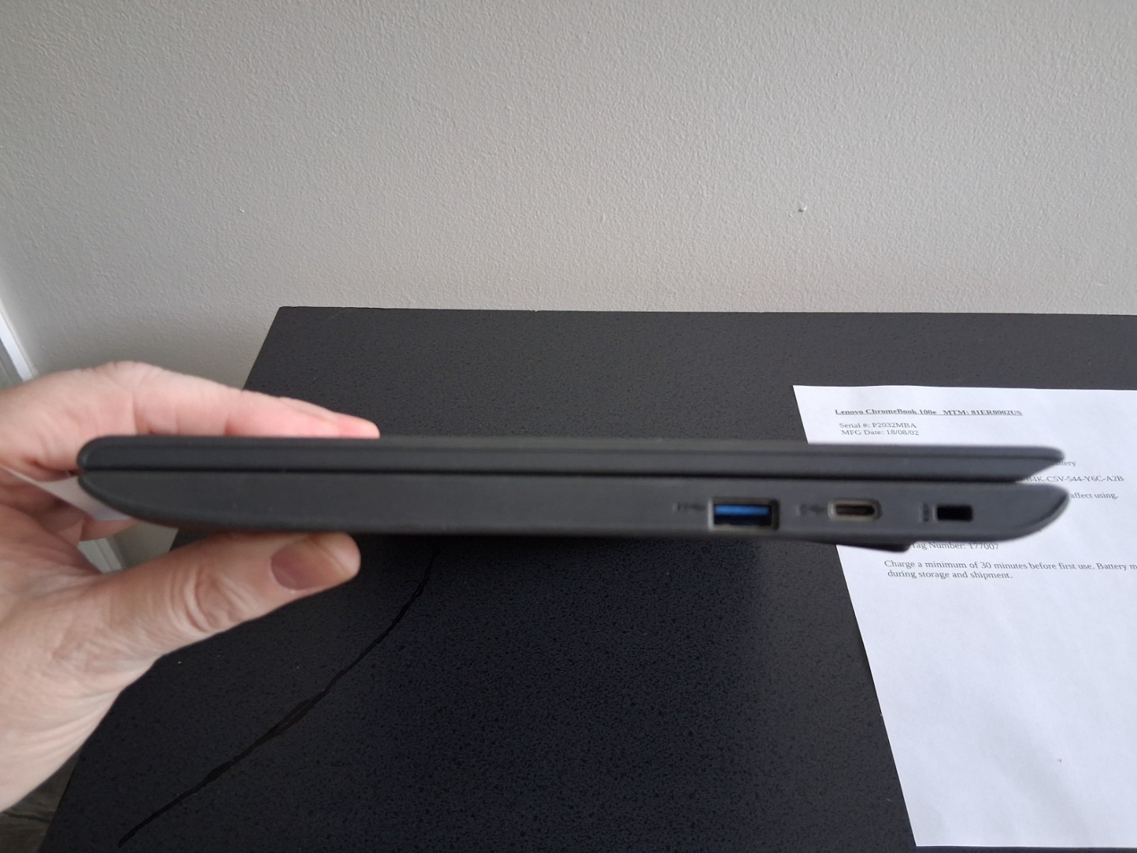 Lenovo 100e Chromebook 11.6″ (32 GB, Intel Celeron N, 2.4 GHz, 4 GB) #177007