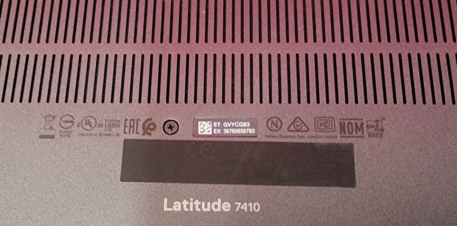 Dell Latitude 7410 14″ FHD i5-10310U CPU 8GB 120GB SSD Thunderbolt 3 Win11Pro
