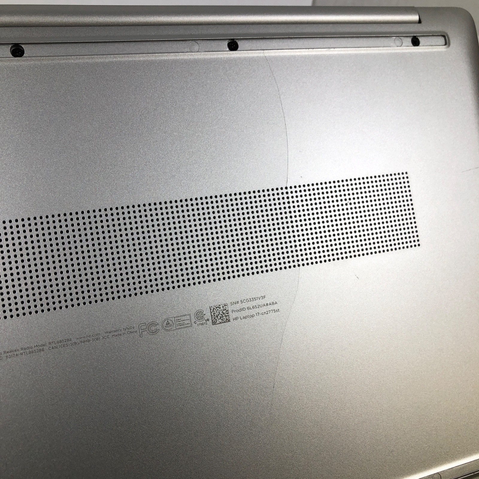 HP Laptop 17-cn2775st 17.3″ 8GB RAM 480GB SSD i5-1235U Win11