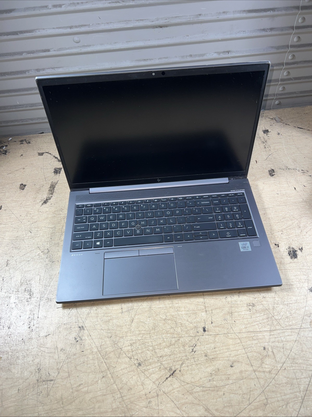 HP ZBOOK 15U G6 INTEL CORE I7-8565U 1.80GHZ 4GB RAM **BIOS L0CKED **NO HD