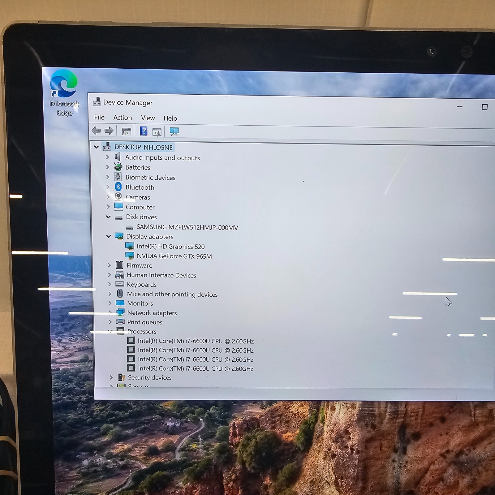 Microsoft Surface Book Intel Core i7-6600u 16GB RAM 512GB SSD NVidia GTX 965M