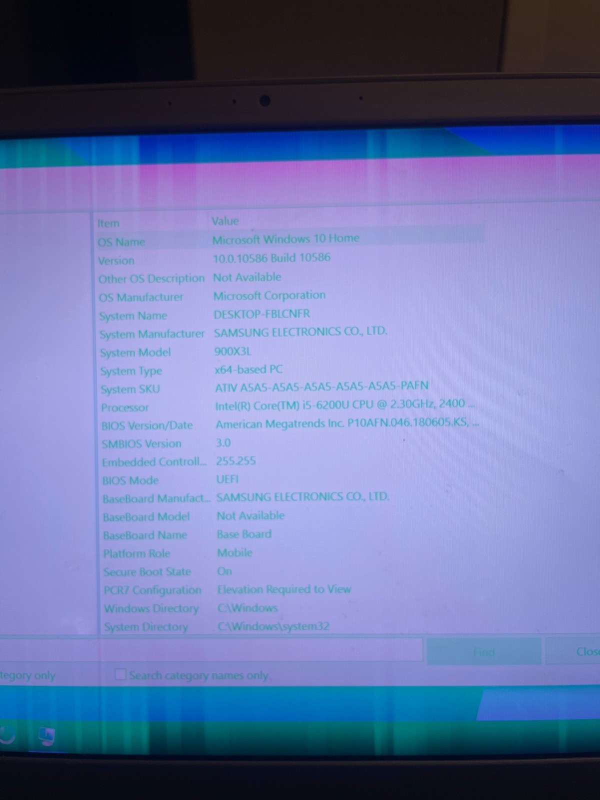Samsung Laptop NP900X3L Mostly Working Except for Display and Keyboard