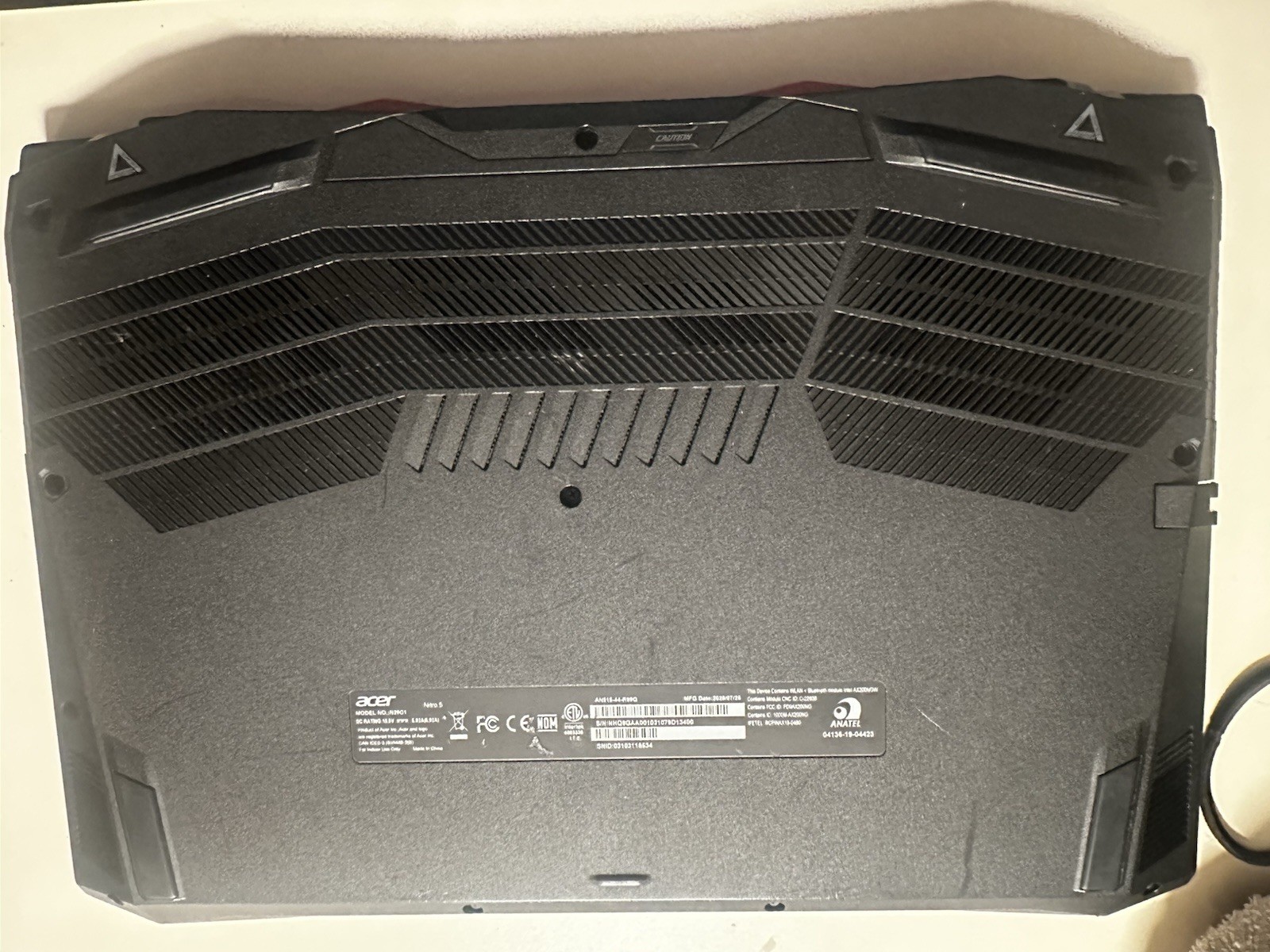 Acer Nitro 5 AN515-44 15.6″ Ryzen 5 4600H 16GB SSD 238GB GTX 1650