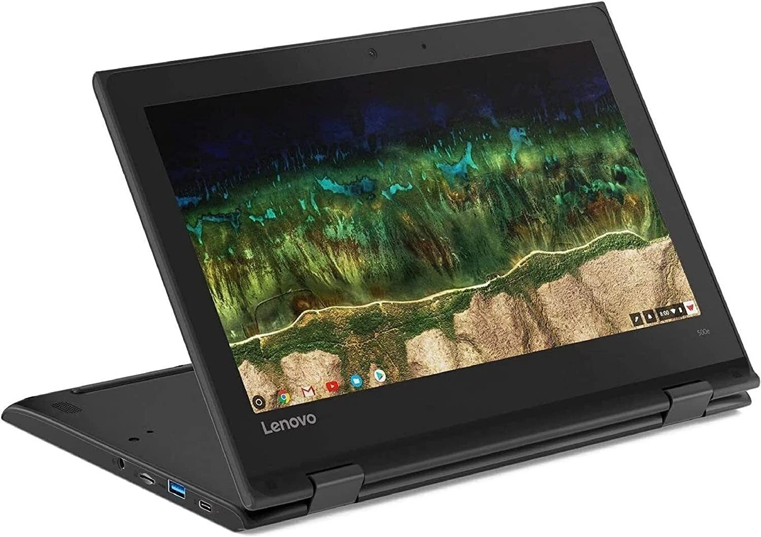 Lenovo 500e 2nd Gen 11.6″ 2-in-1 Chromebook Celeron N4120 8GB RAM 64GB eMMC