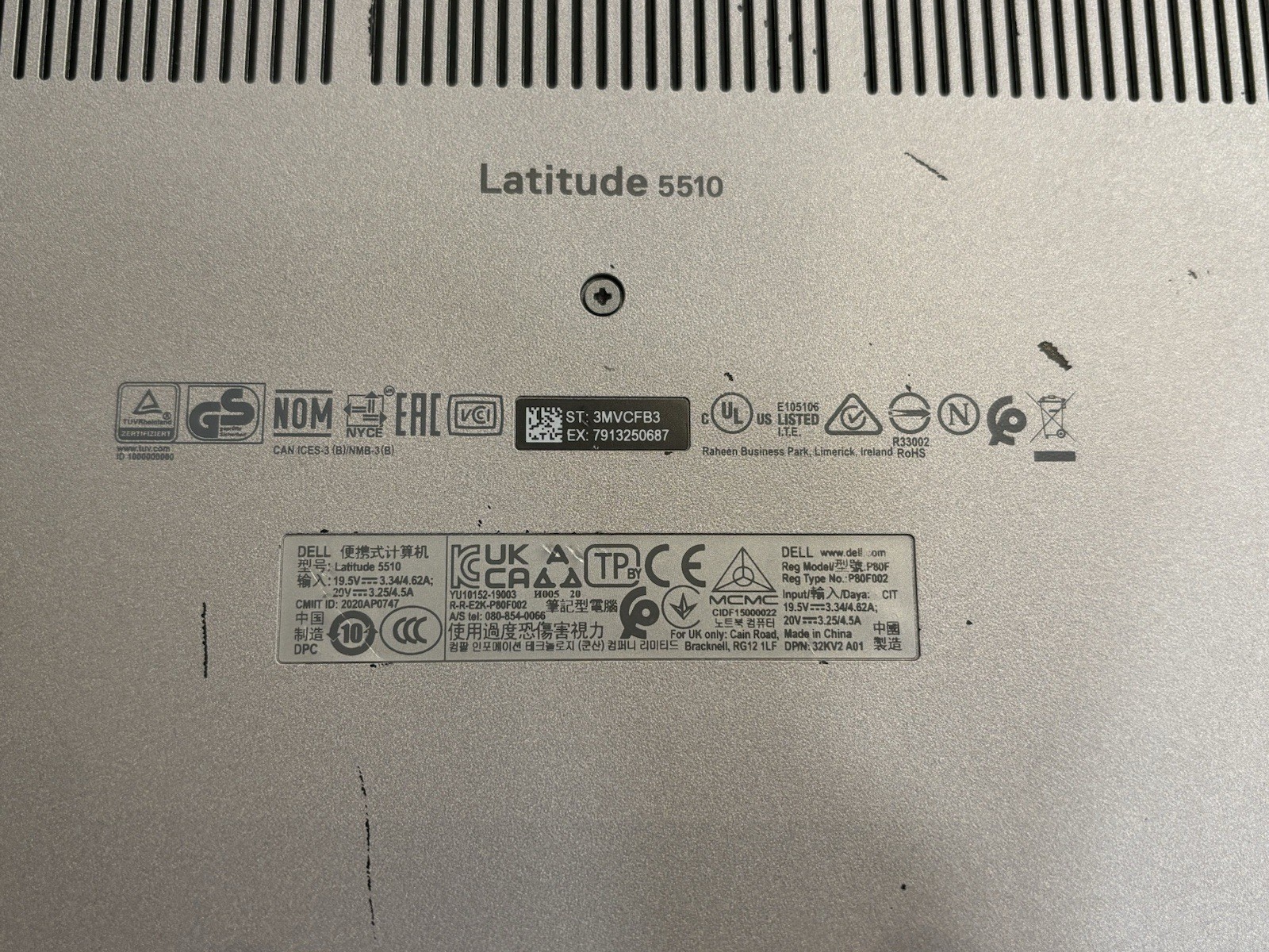 Dell Latitude 5510 15.6″ Laptop | i5-10310U | 16GB RAM | 240GB SSD | Win11