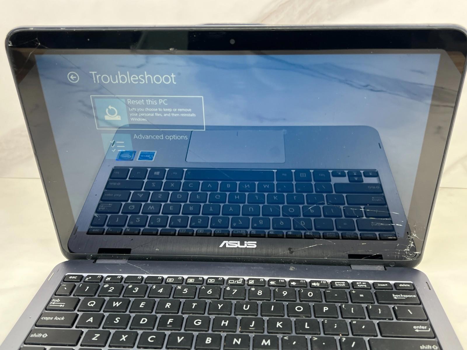 ASUS TP203N Notebook PC Laptop 11.6″ Celeron N3350 1.10GHz 4GB RAM NO SSD *PARTS