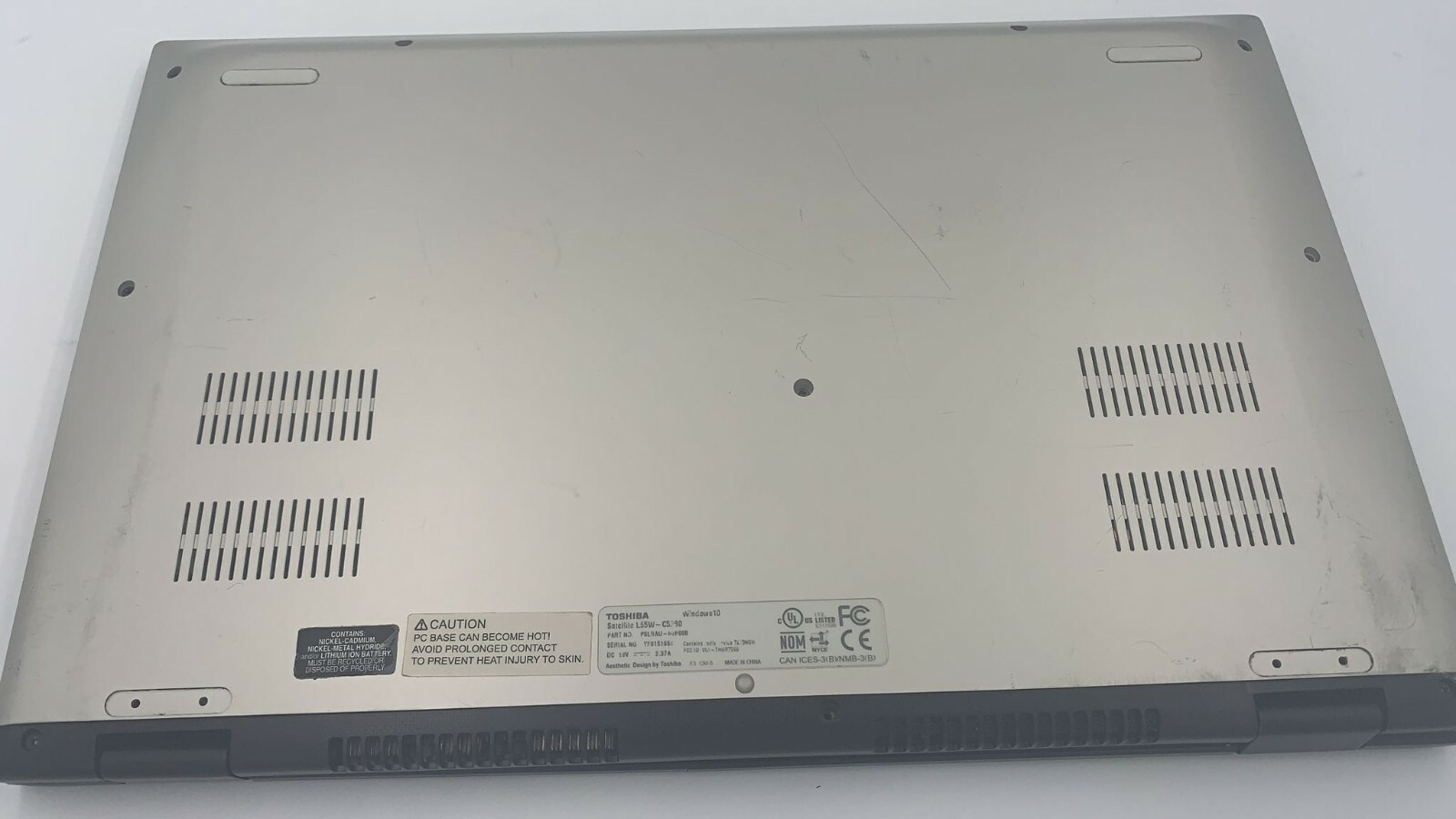 Toshiba Satelite L55W, 10 GB RAM, 500 GB HDD, Core i3