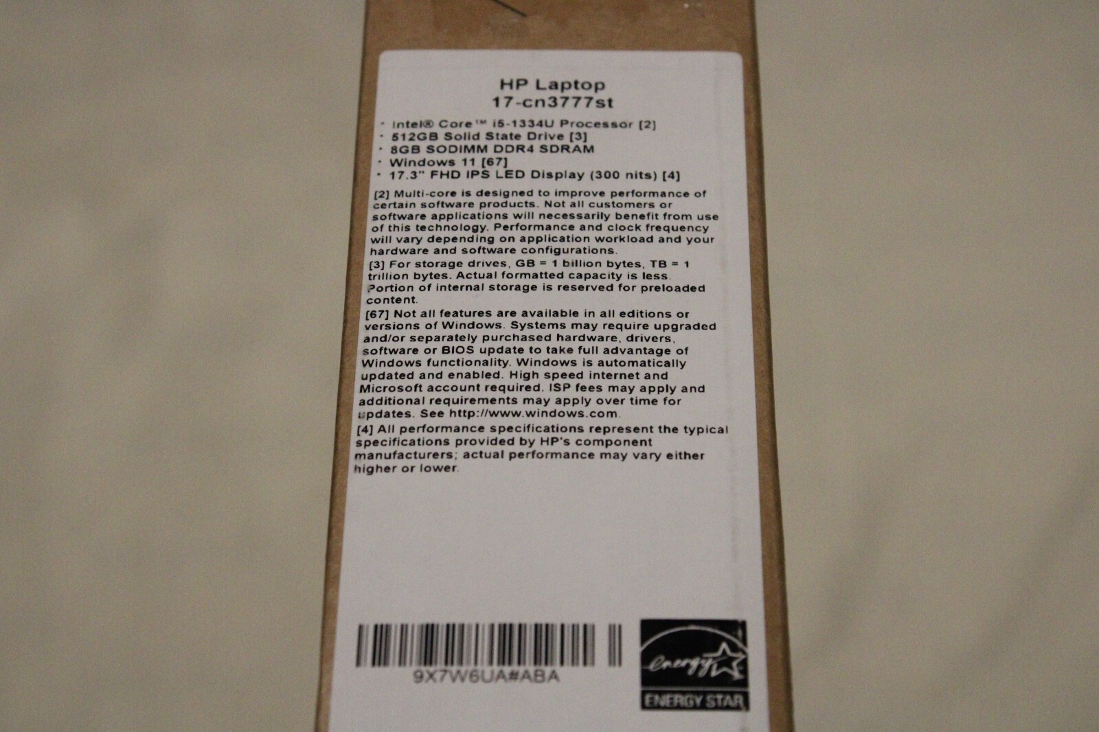 hp 17-cn3777st