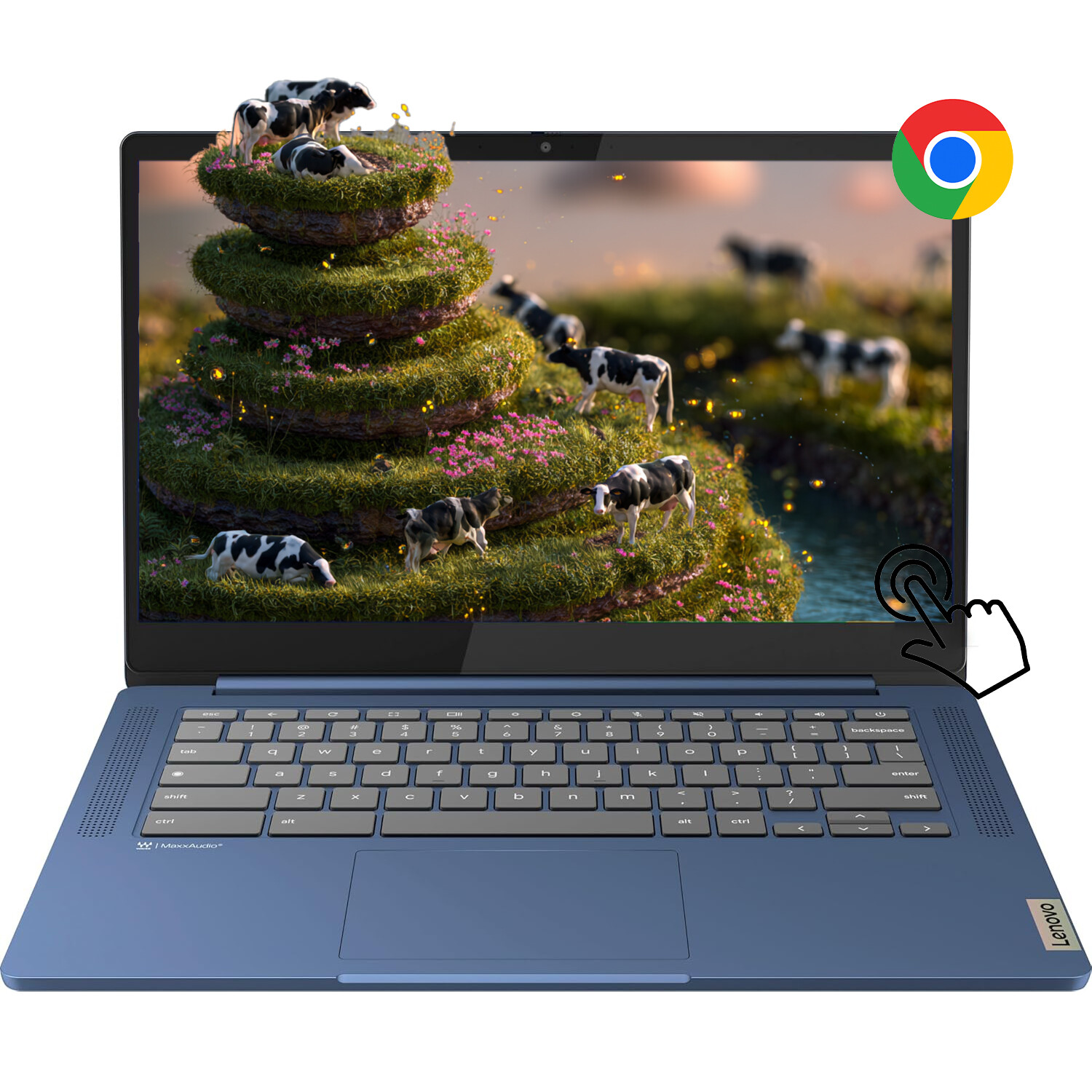 2025 Lenovo IdeaPad Slim3 Chromebook 14″FHD Laptop computer 4GB RAM UP TO 320GB