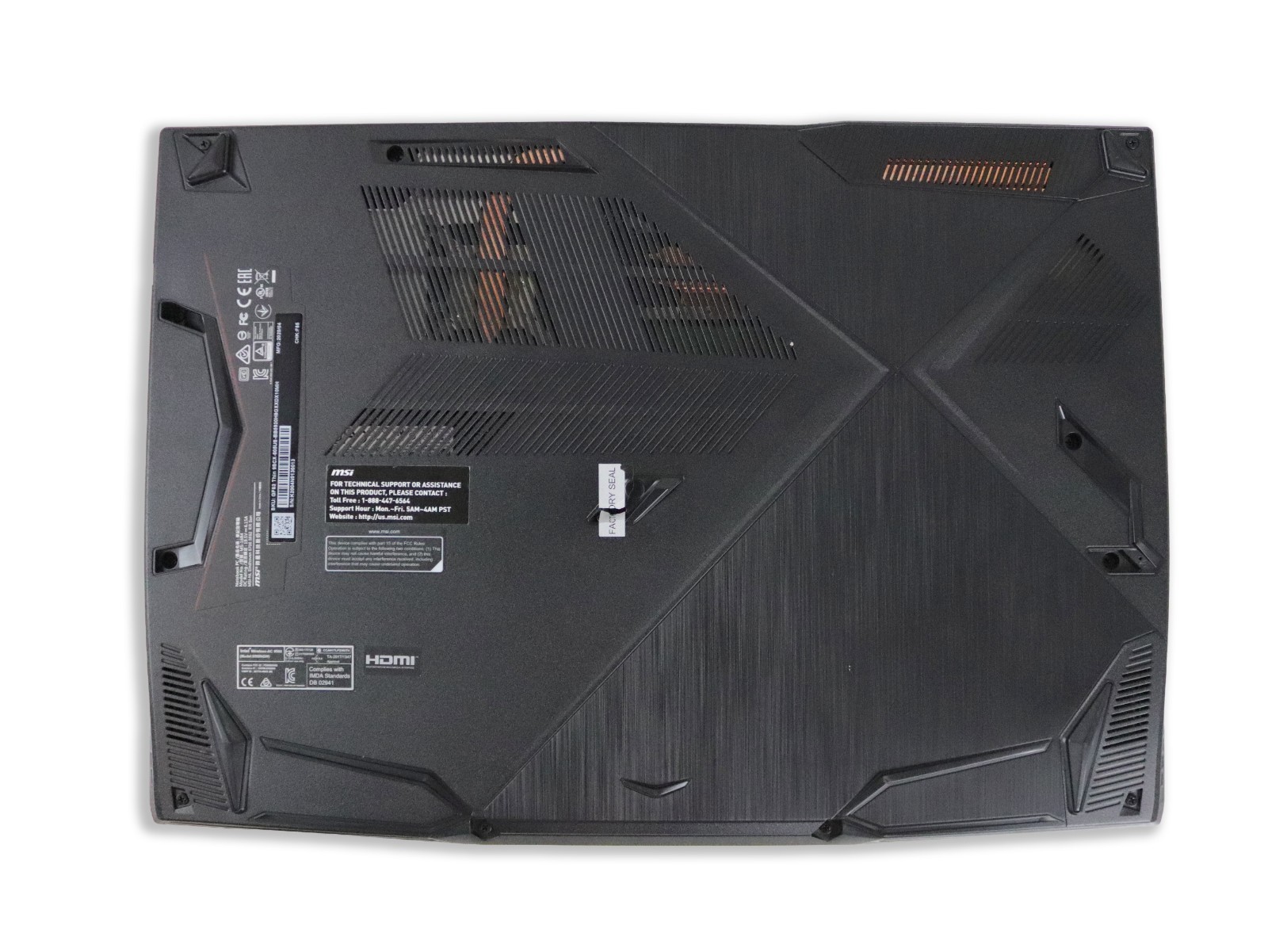 MSI 15.6″ FULL HD GF63 Intel Core i5-9300H 16GB DDR4 512GB SSD NVIDIA GTX 1650