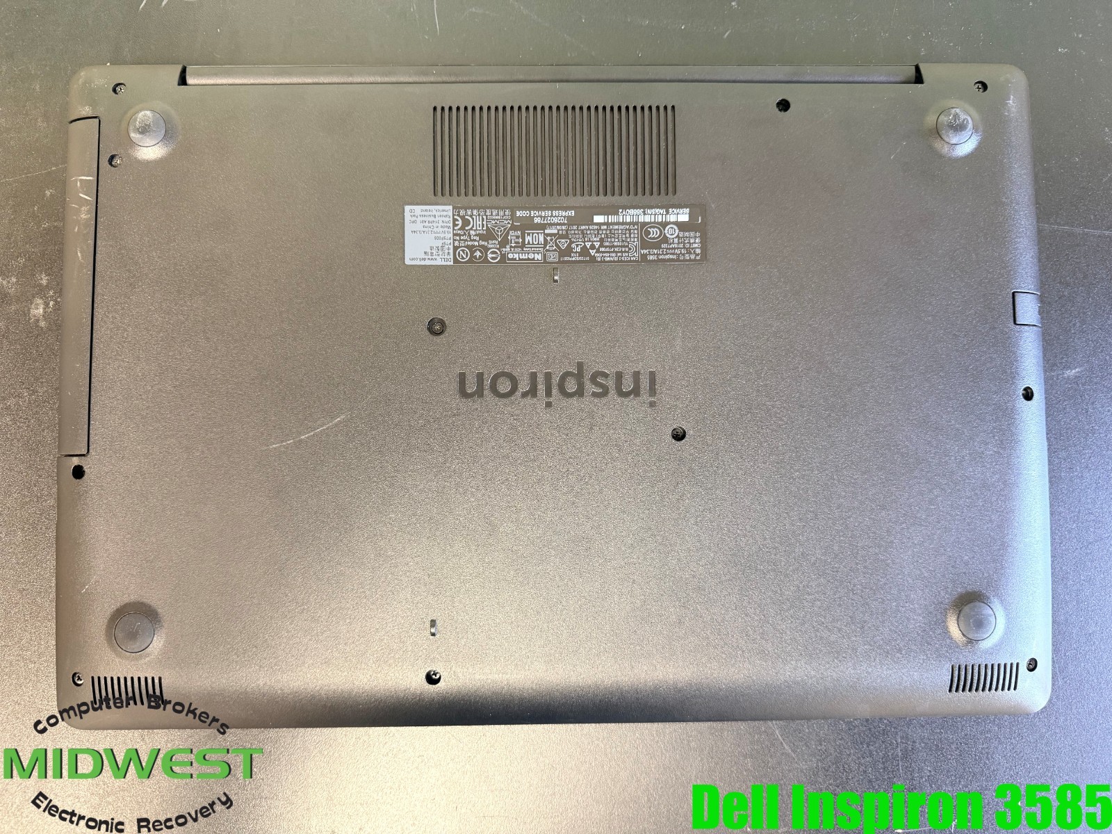(Lot of 3) Dell Inspiron Laptops i3-8145U/i7-7500U/AMD Ryzen 3 2300U (See Desc.)