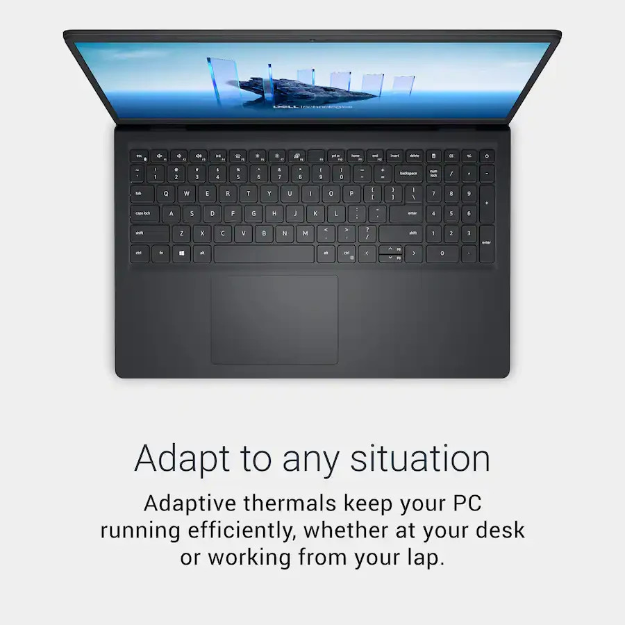 Dell 15.6″ 2K Touch Laptop i5-1334U 13th Gen 8GB 512GB Carbon Black 2023 *READ*