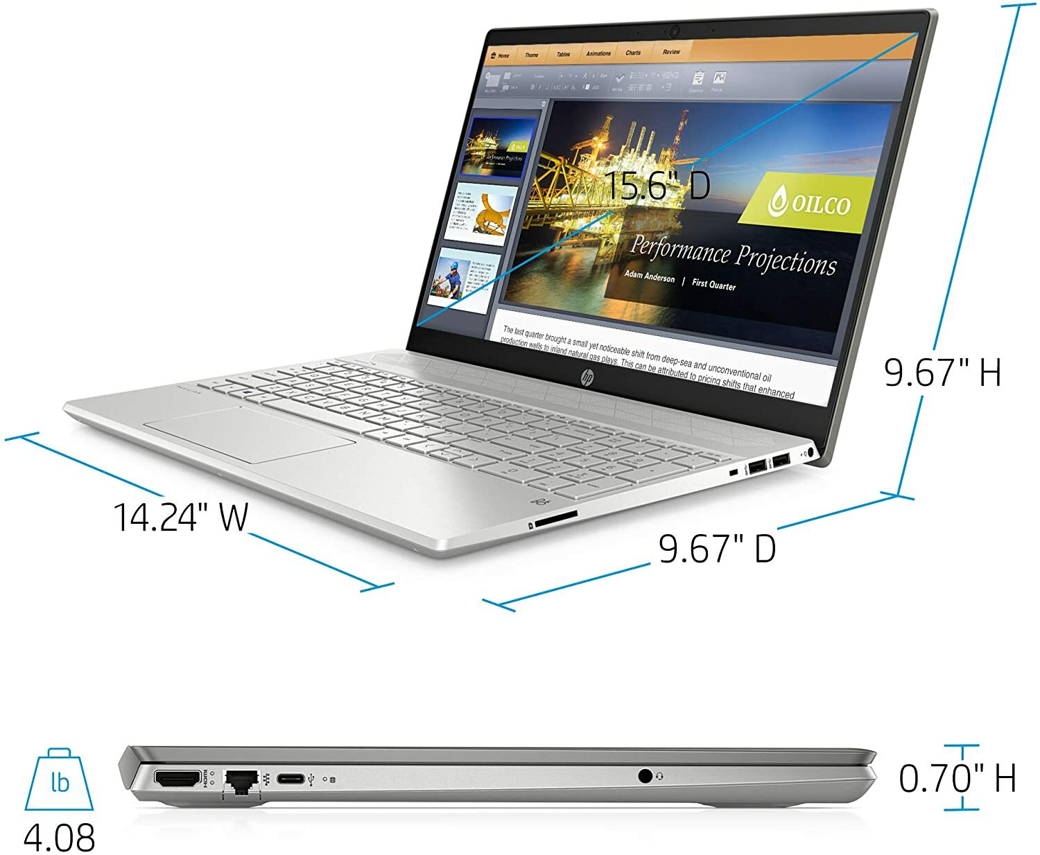 HP Pavilion 15″ Laptop Intel Core i7 16 GB RAM 512 GB SSD 15-cs3019nr NEW