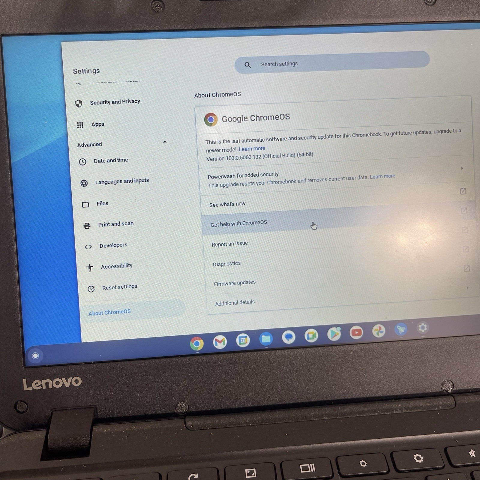 Lenovo N22-20 Chromebook ChromeOS 11.6″ 4GB 16GB SSD w/AC Adapter WORKING