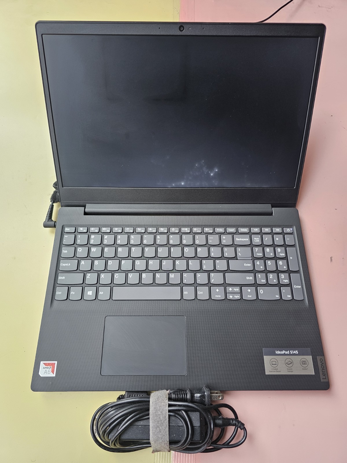Lenovo IDEAPAD S145 AMD A6-9225 RADEON R4 500GB HDD 4GB RAM WEBCAM