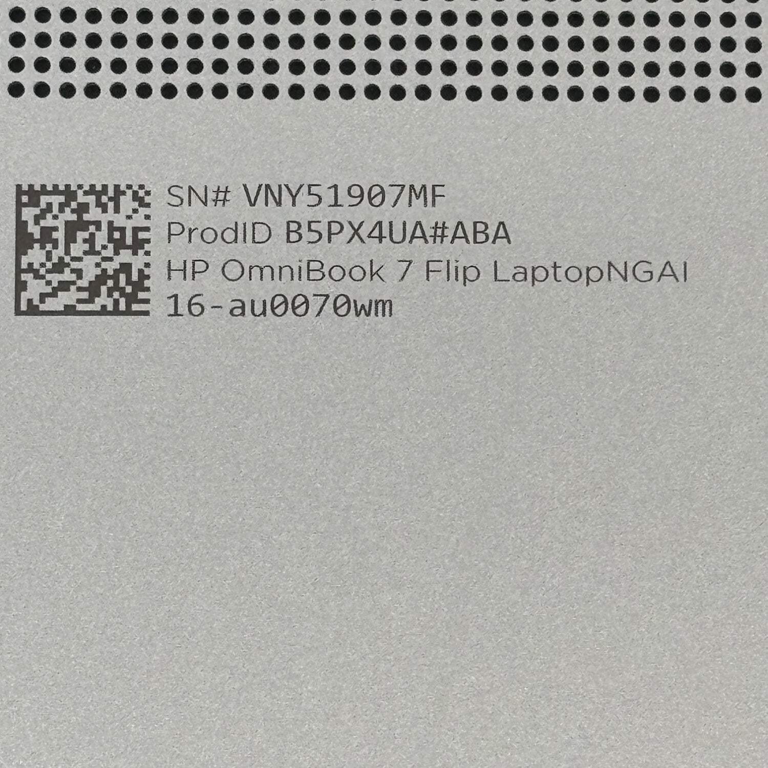 HP Omnibook 7 Flip 16-AU0070WM 16″ Core Ultra 7 256V 2.2GHz 16GB RAM 512GB SSD