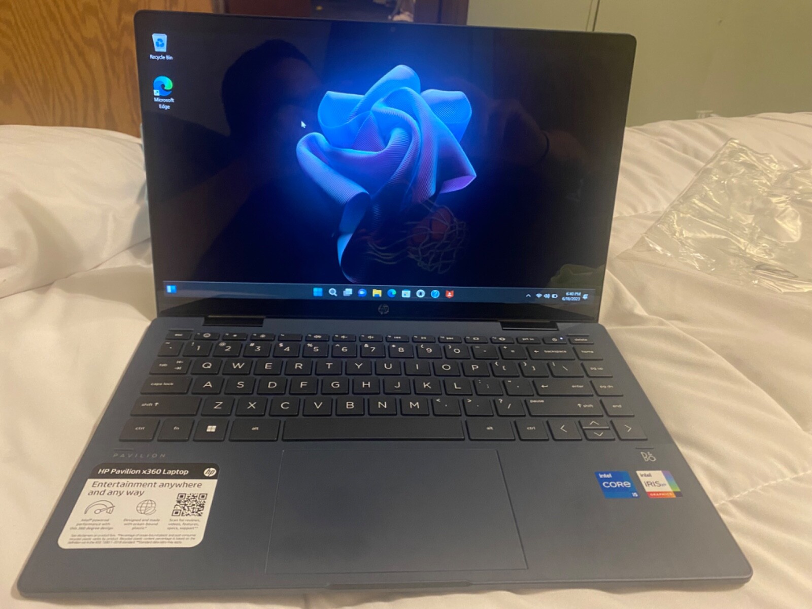 HP Pavilion x360 14-ek0033dx 14” (512GB SSD, Intel Core i5 12th Gen., 8GB)…