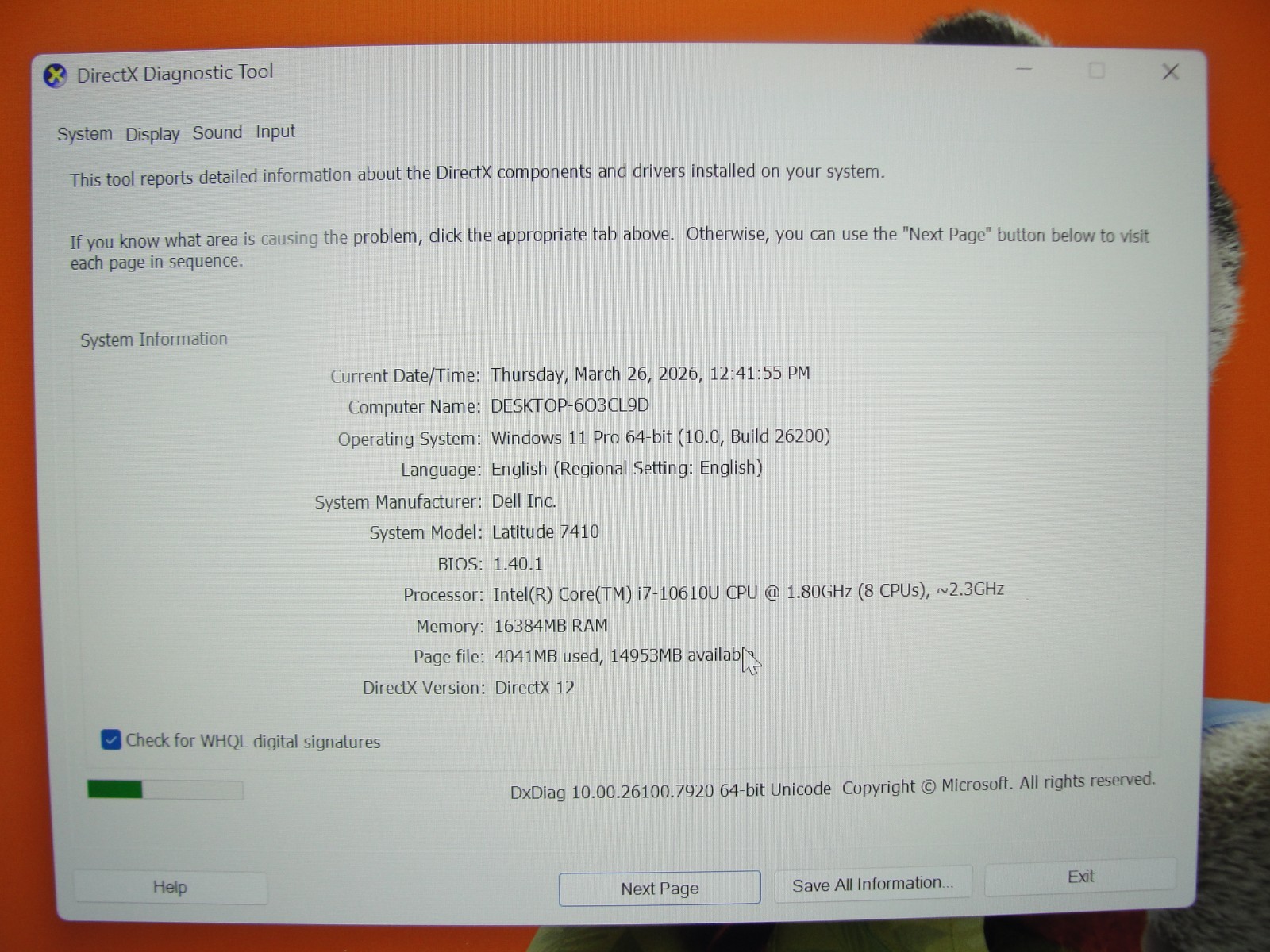 Dell Latitude 7410 14″FHD TOUCH i7-10610U 1.8GHz 16GB RAM 512GB SSD vPRO +PA