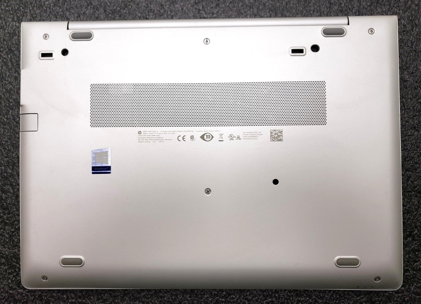 HP EliteBook 840 G6 i5-8365U 16GB Ram 256GB SSD Laptop PC Backlit KB Win 11 Pro.