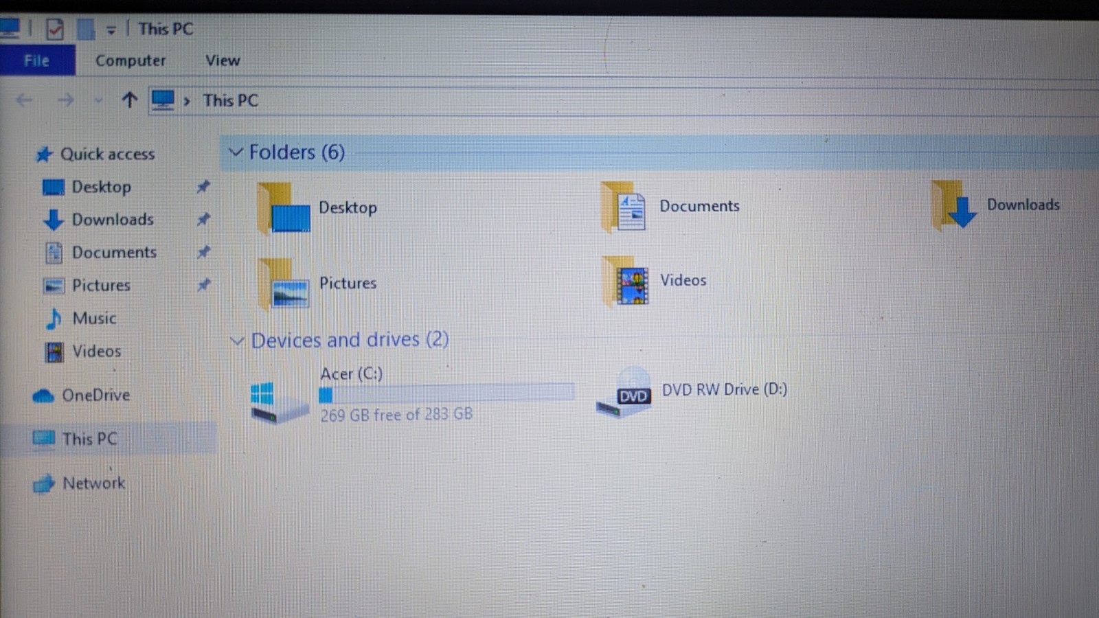 Acer Aspire Celeron 1.6 GHz 3 GB DDR3 320 GB HDD 15.6″ Laptop 5349-2804 WORKS