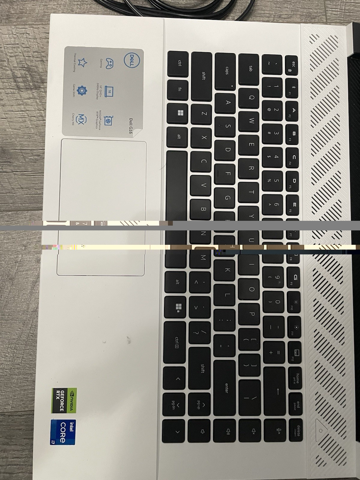 Dell G16 7630 Gaming Laptop i7-13650HX RTX 4060 16GB RAM 1TB SSD 16″ Win11 White
