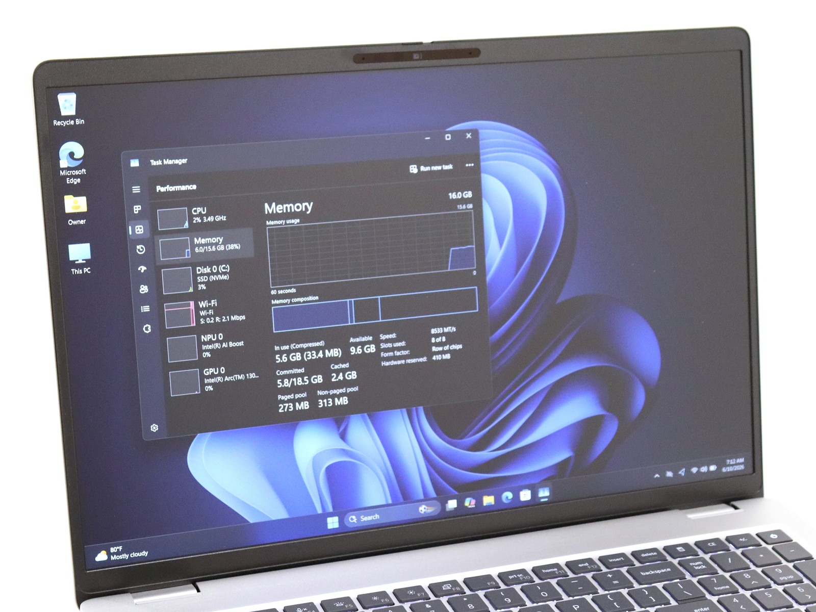Dell Pro 16 Plus PB16250 16.0″ Ultra 5 236V 16GB 256GB NVMe W11P ProSupport Plus