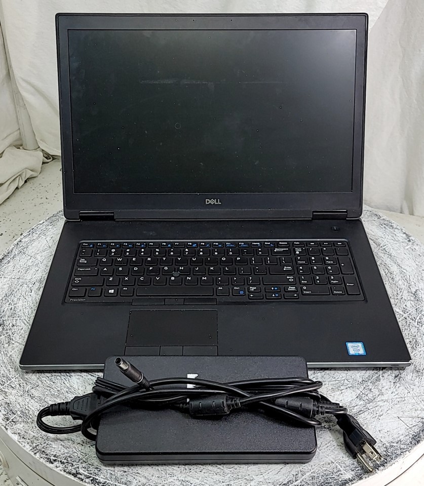 DELL PRECISION 7730 P34E Laptop INTEL XEON E-2176M 16GB SEE NOTES