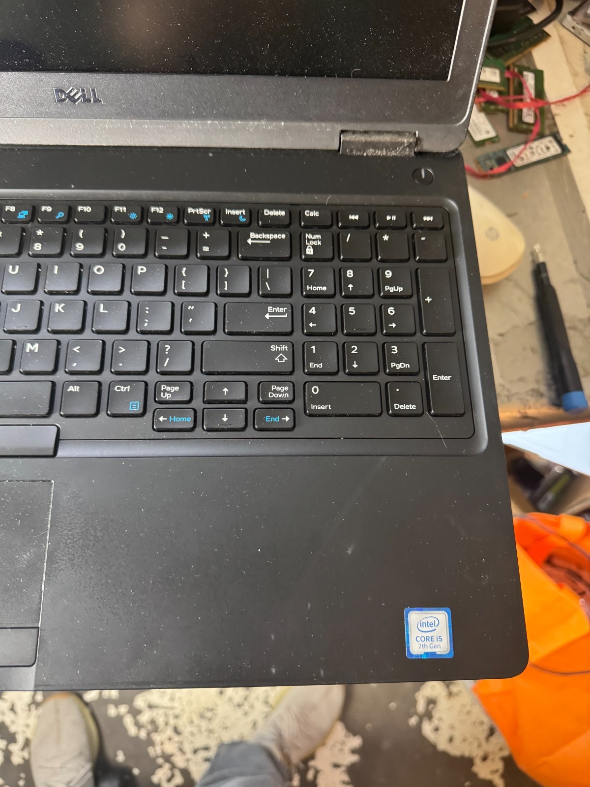 DELL LATITUDE Intel Core i5 7th Gen Laptop for Parts/Repair #4896