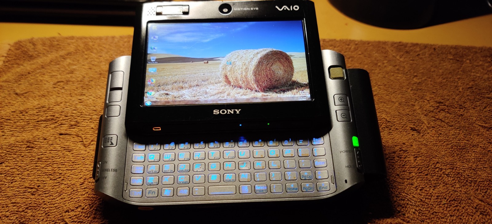 Sony Vaio VGN-UX280P MICRO COMPUTER WITH EVERYTHING WORKS GREAT See Video