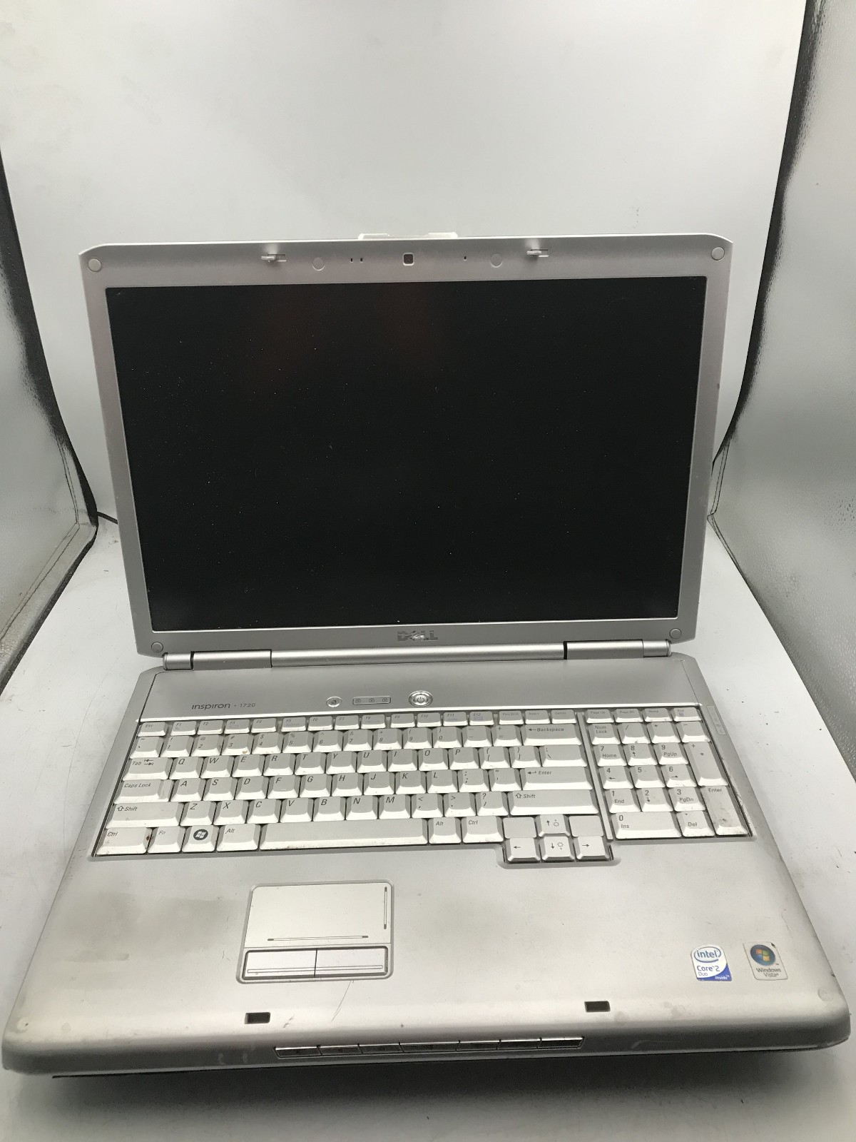 DELL INSPIRON 1720 – FOR PARTS/REPAIR – INTEL CORE 2 DUO – 1GB RAM -READ DESC-BB