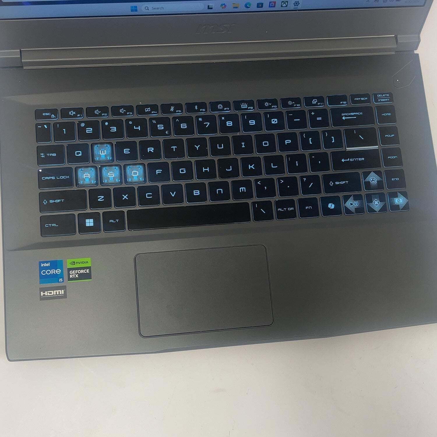 MSI Thin 15 B13UC 15.6″ i5-13420H 2.1GHz 16GB RAM 512GB SSD