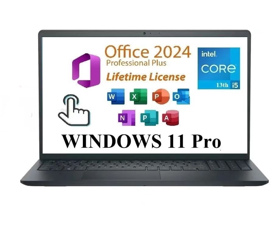Dell Inspiron 15 Touch Screen Laptop Intel Core i5-1334U 16GB RAM 1TB PCIe SSD