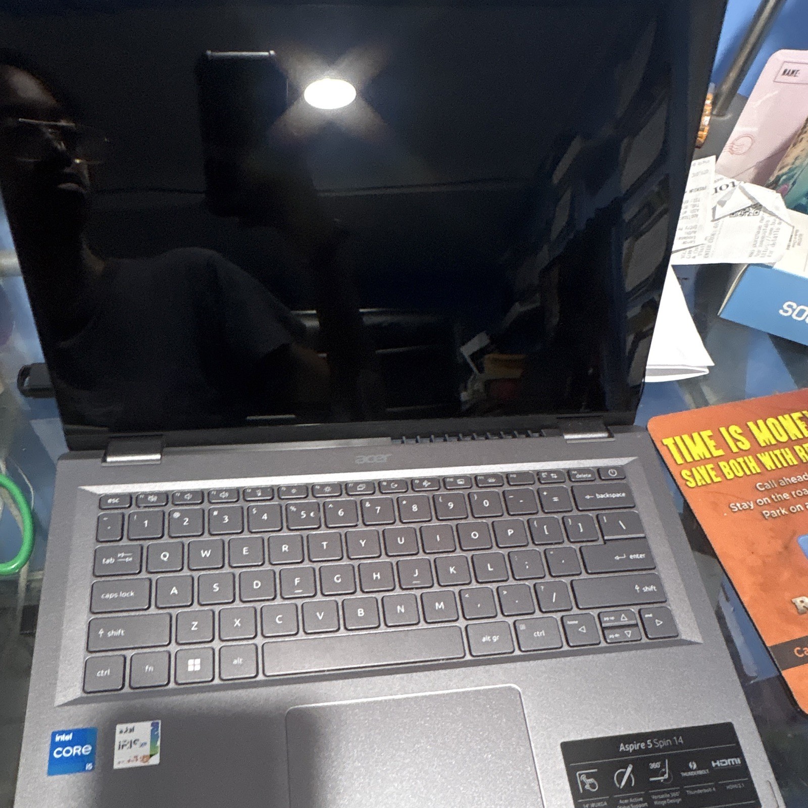 Acer Aspire 5 Spin 14 14in Touch i5-1335U 16GB 512GB SSD Win11 Gray