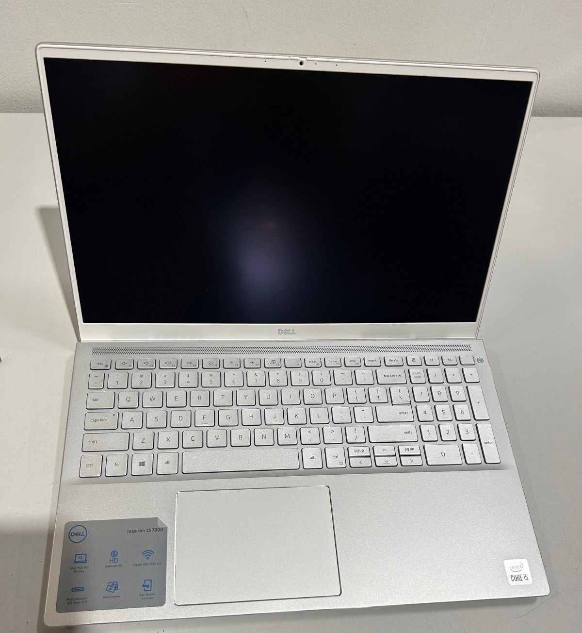 Dell Inspiron 7501 Laptop 15.6″ FHD i5-10300H Win11H 8GB 256GB SSD Backlit Touch