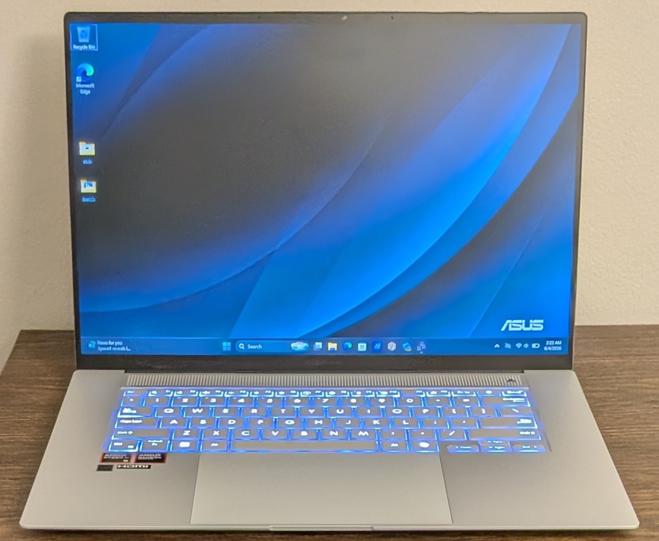 ASUS Zenbook S 16 3K 120Hz OLED Touch (Ryzen AI 9 365, 24GB RAM, 1TB SSD) White
