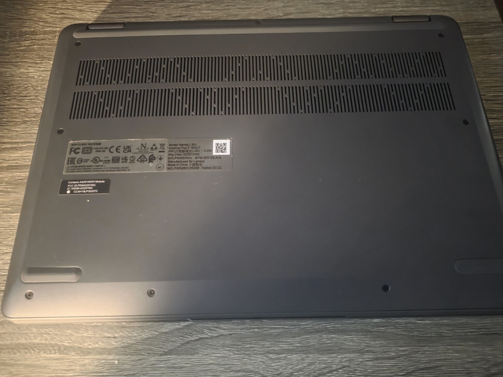 Lenovo Ideapad Flex 5 14IAU7 Touch Screen & Fingerscan Laptop