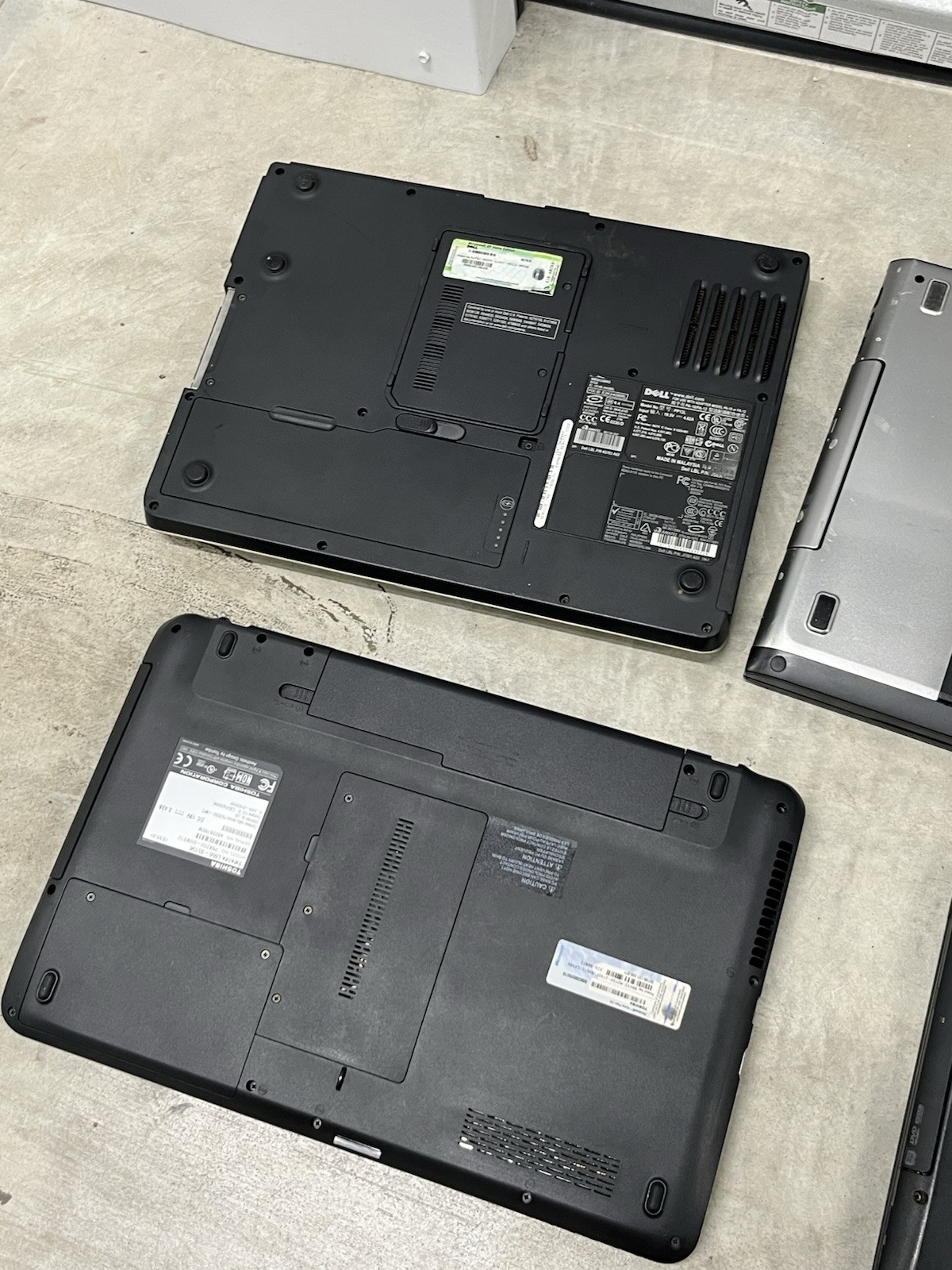 Lot of 5 Mixed Brand Laptops | HP, Dell, Toshiba, Acer | Read Description