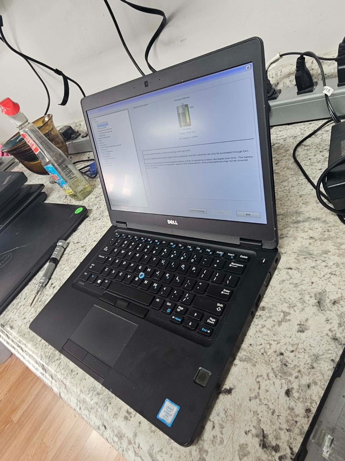 Clean Office/Home Dell Latitude 5480 / i7-7820HQ 2.9GHz 8GB RAM WiFi Bluetooth