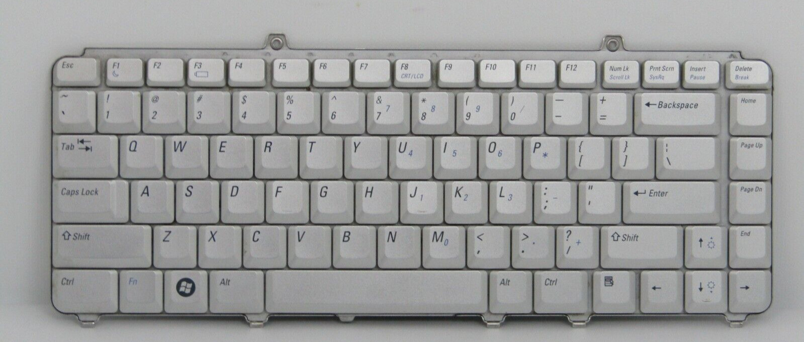 Dell Inspiron 1525 l Model PP29L Laptop grey keyboard BA86