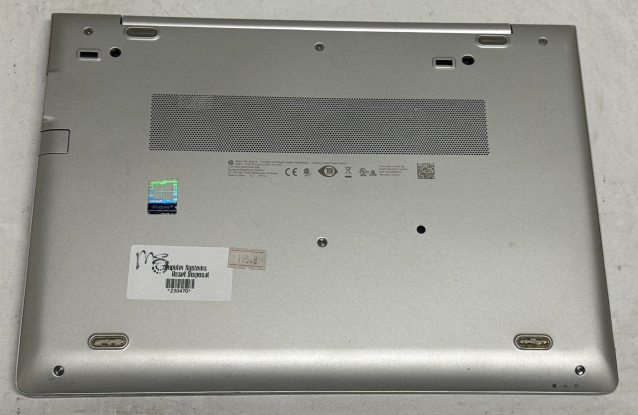 HP EliteBook 840 G6 14″ (i5-8265u 1.60GHz – 16GB RAM – 256GB SSD – Win11Home)