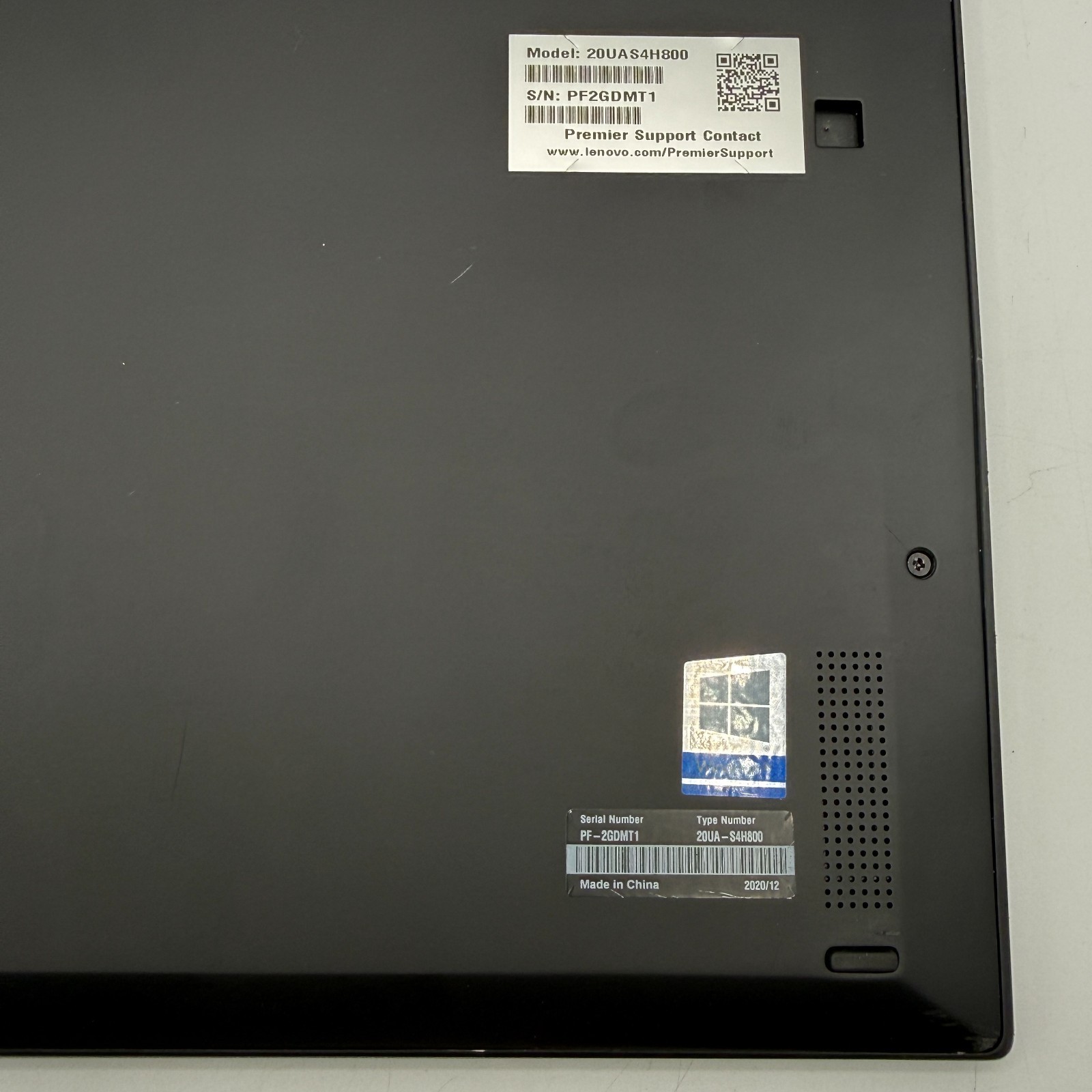 Lenovo ThinkPad X1 Carbon gen 8. i7 10510U 1.60GHz 16GB RAM 256GB SSD 14″ FHD