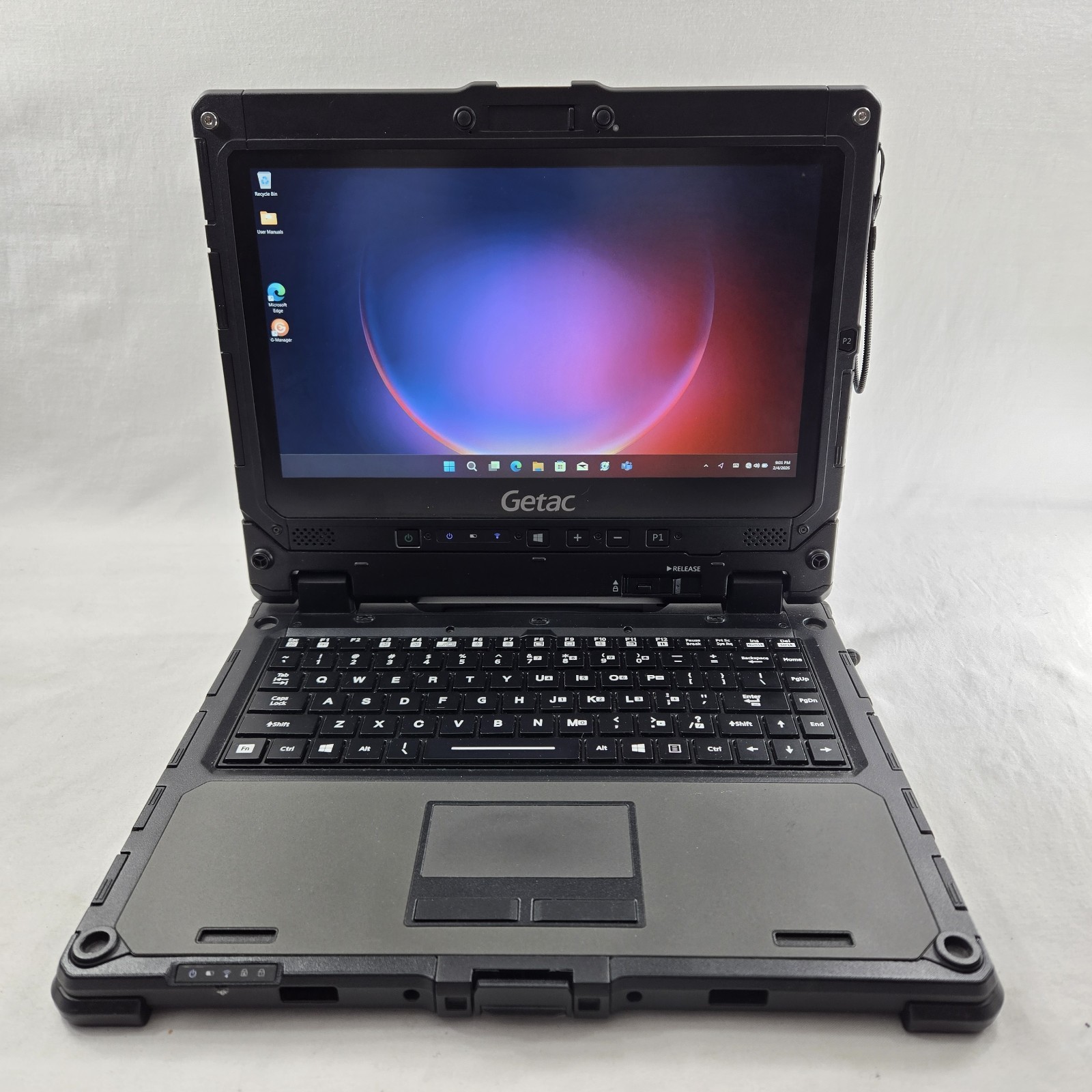 GETAC K120 Toughbook 12.5″ i7-8650U 1.80GHz 512GB SSD 16GB – 4G – GPS – Grade A-