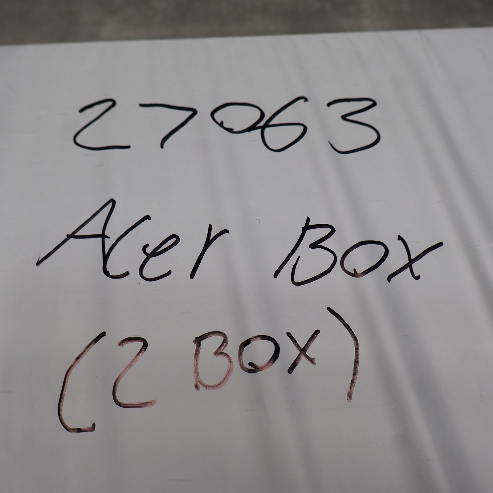 Acer Aspire 3 Retail Box Laptop Structural Supports Setup Guide Box Only