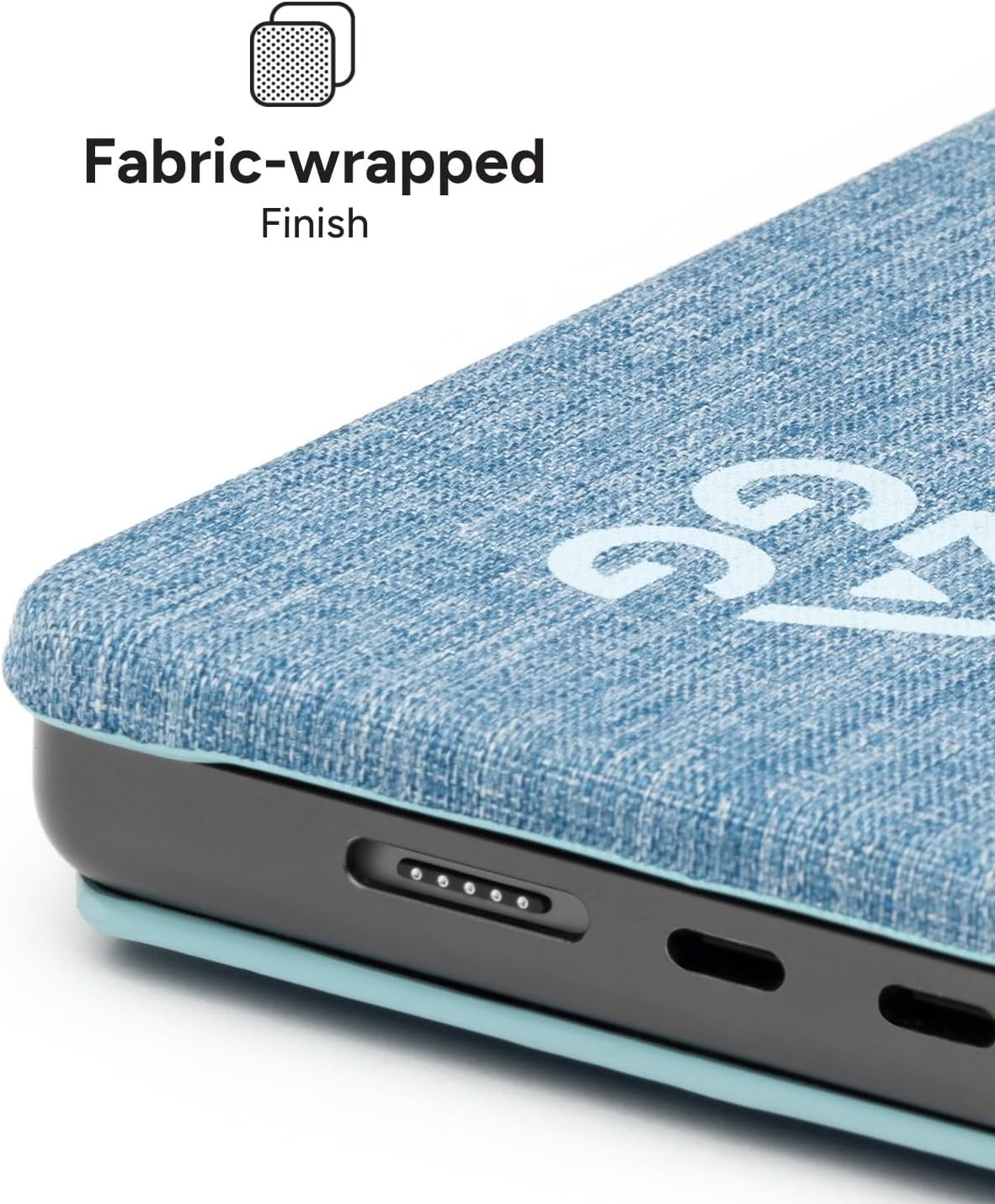 ZAGG MacBook Pro 16-inch M5/M4/M3/M2/M1 Case – Fabric Finish, Durable, Navy Blue