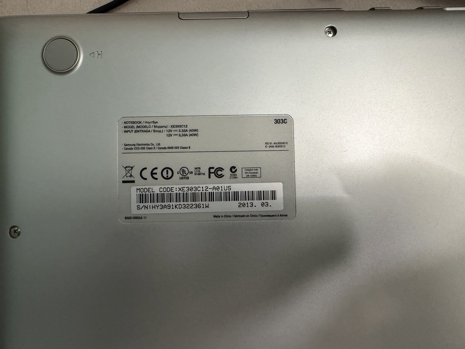 Samsung Chromebook 3 11.6″ Intel Celeron, Chrome OS With Cord Bundle