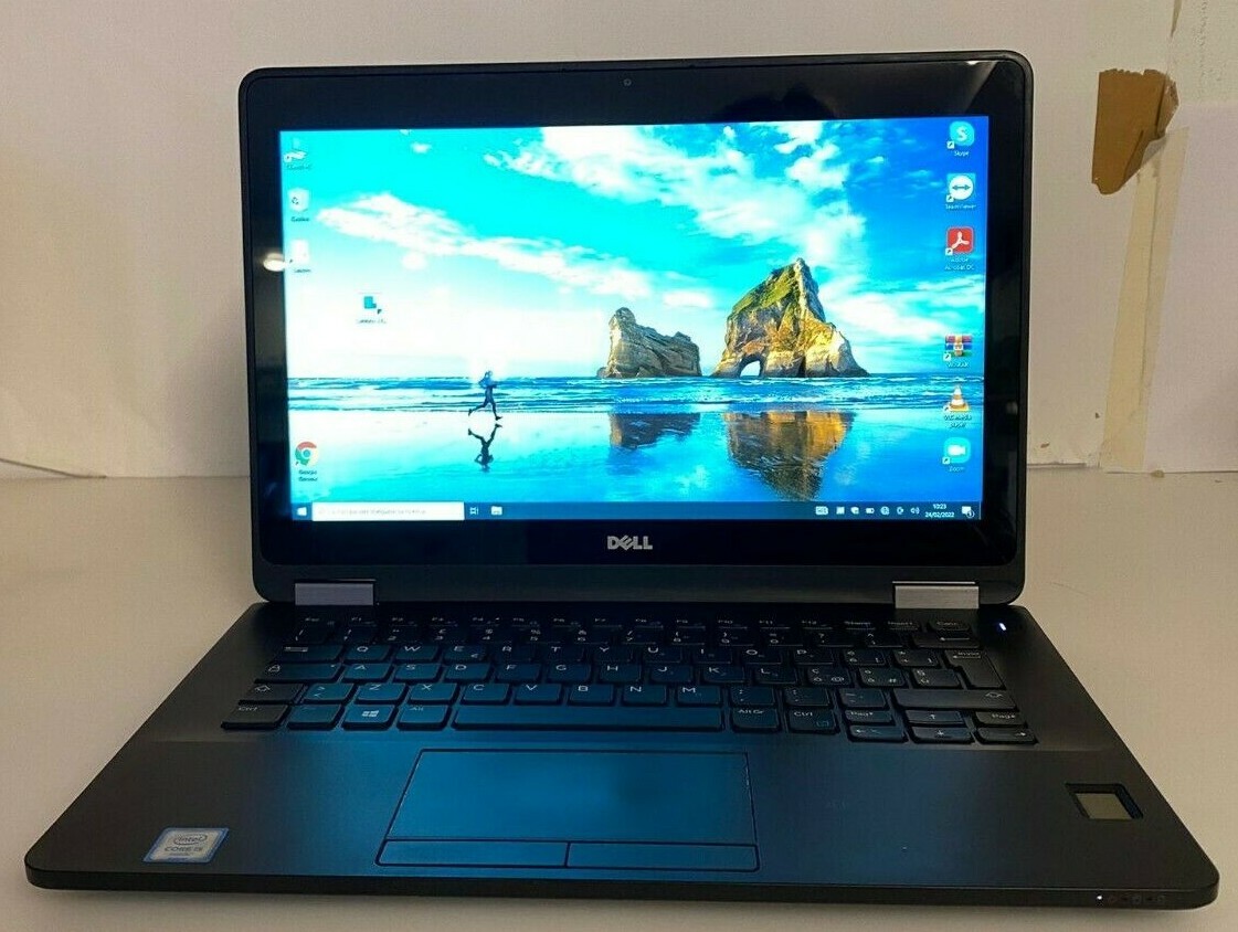 DELL LATITUDE E7270 12.5″ FULL HD TOUCH 8GB RAM 240GB SSD W10 NOTEBOOK (T33)