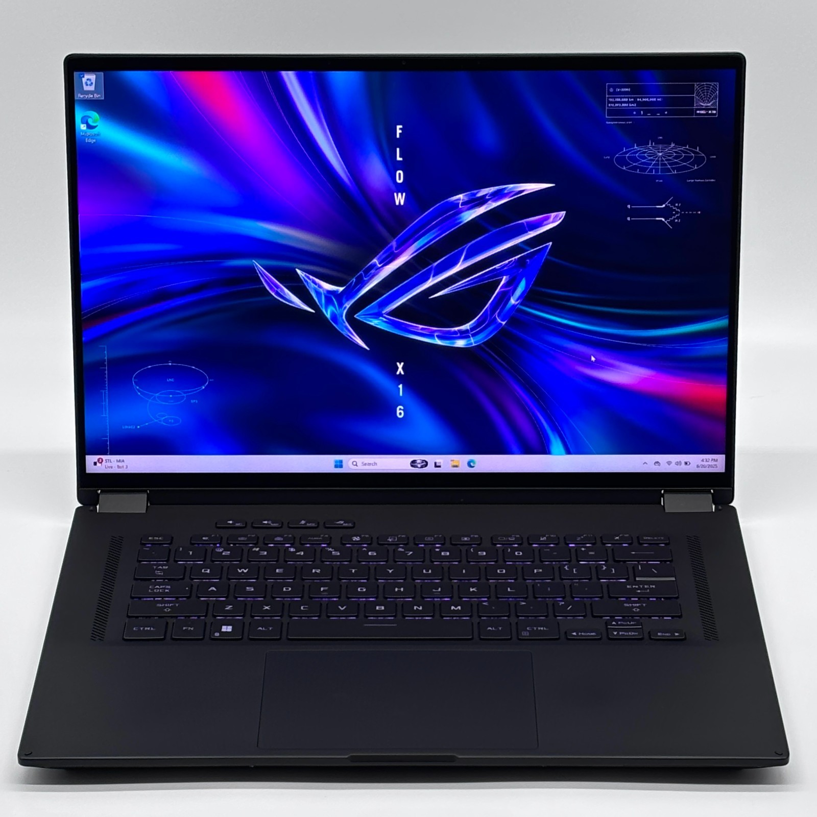 ROG Flow X16 GV601 16 QHD+ TOUCH 3.3GHz Ryzen 9 *UPGRADED 2TB SSD* RTX 3060