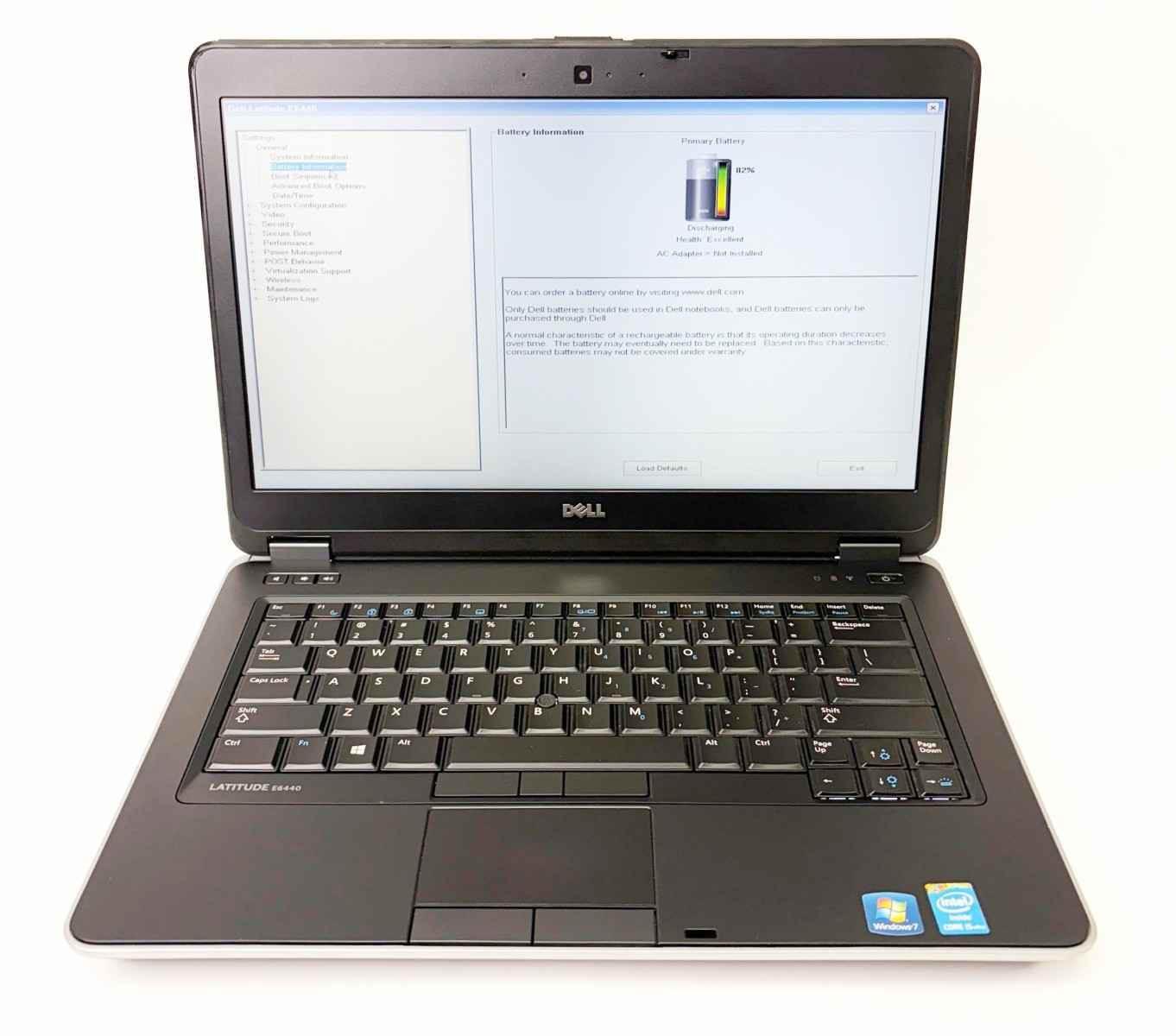 Dell Latitude E6440 14″ Laptop Intel Core i5-4300M @2.60GHz 8GB RAM 320GB HDD
